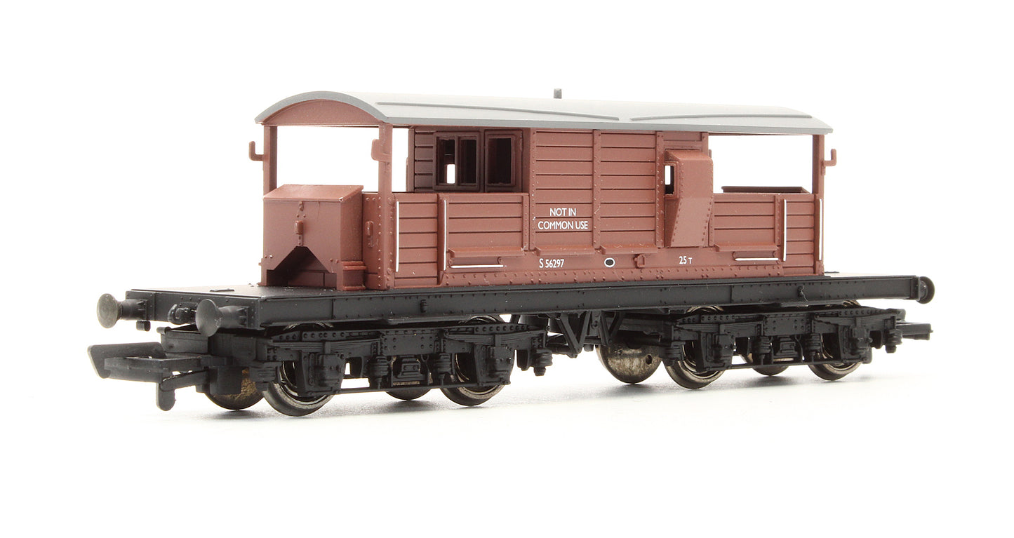 Pre-Owned 25T BR Brown 25T Queen Mary Brake Van No.S56297