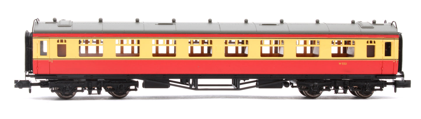 Set of 4 BR Crimson/Cream Collett Coaches