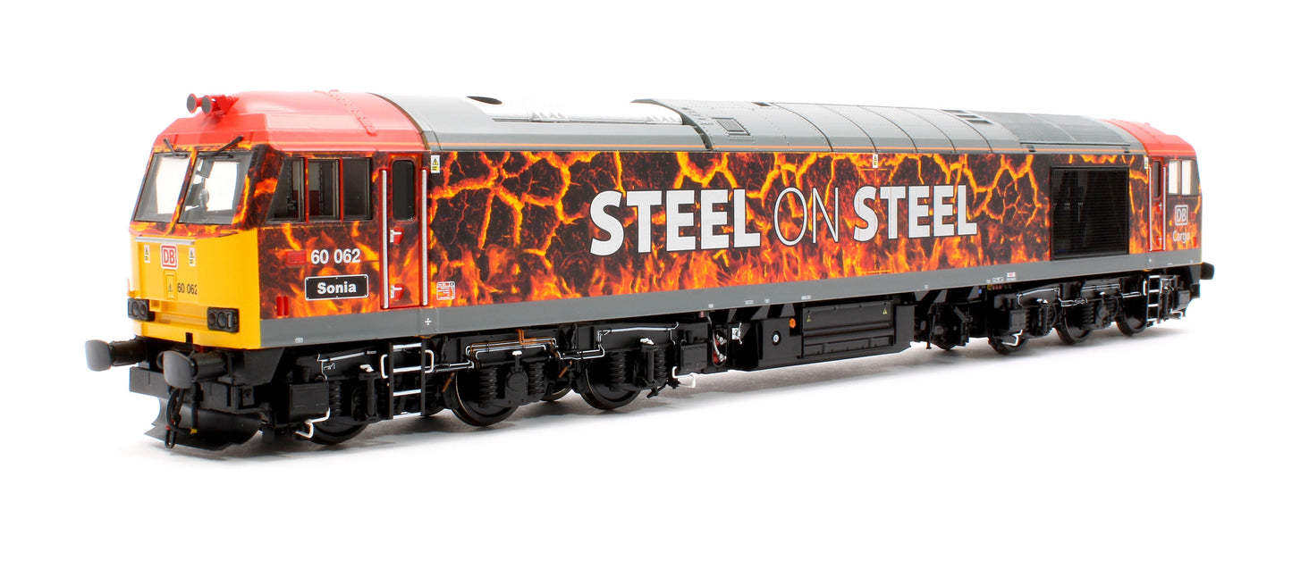 Pre-Owned CM-60062-DBCS Class 60 062 DB Cargo UK “Steel on Steel - Sonia” Diesel Electric Locomotive
