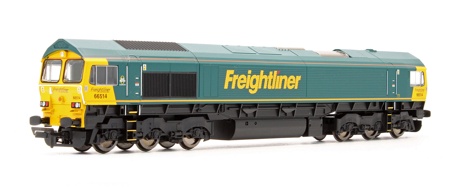 Pre-Owned R3921 Class 66 freightliner Co-Co No.66514 Diesel Locomotive