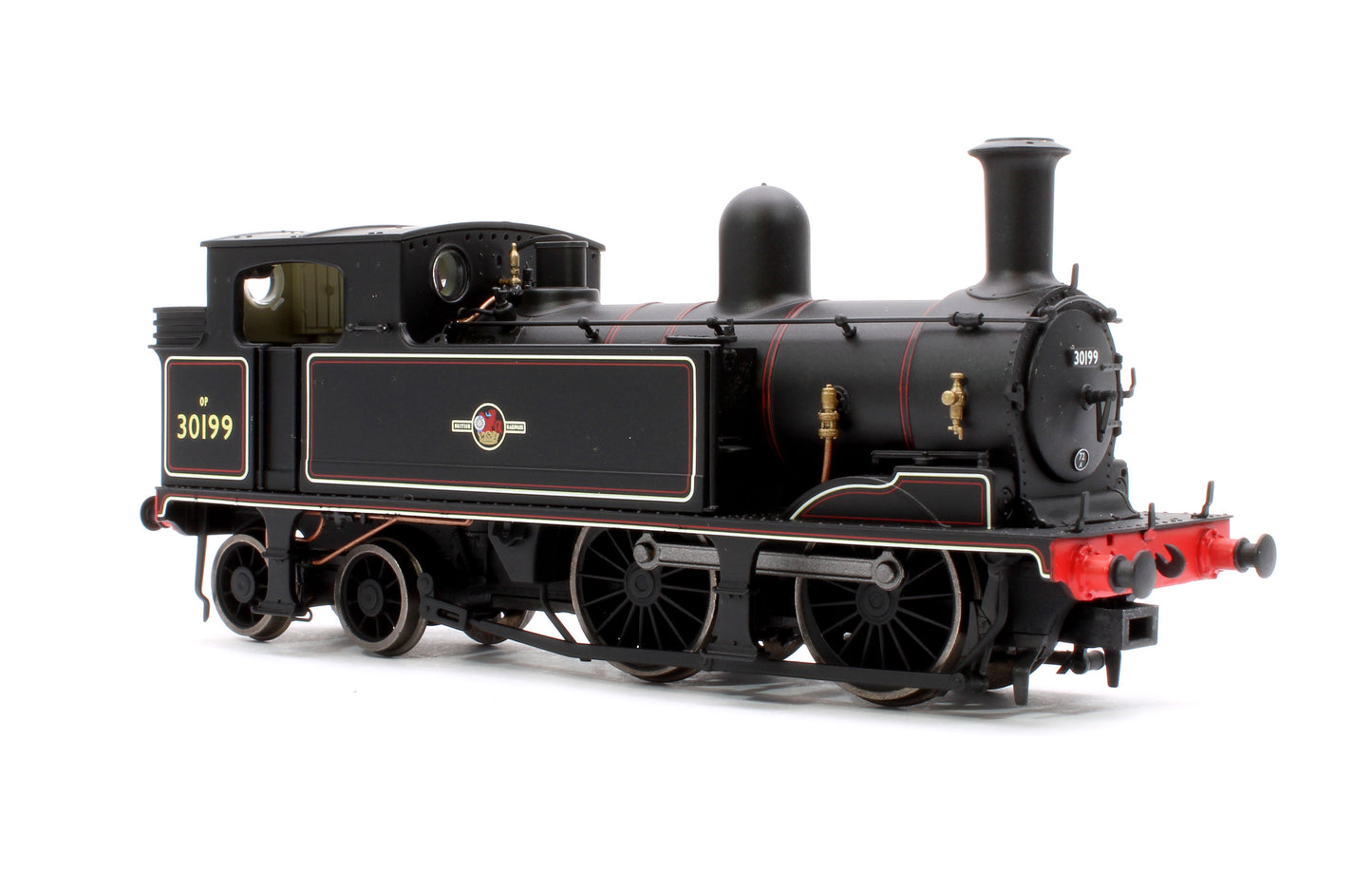 LSWR Adams O2 30199 BR Lined Black (Late Crest) Steam Locomotive