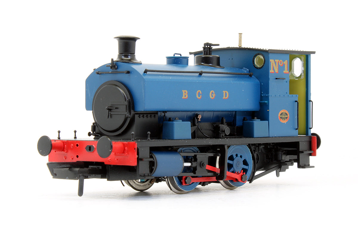 Andrew Barclay 0-4-0ST 14” 1927 ‘No.1’ in Burnley Corporation Gas Department blue