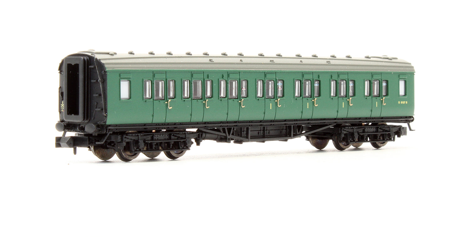 Pre-Owned Maunsell Coach BR Composite Class SR Green S 5137 S