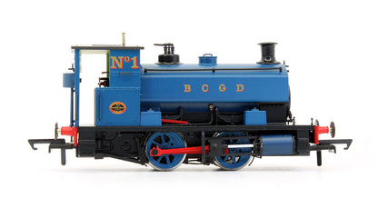 Andrew Barclay 0-4-0ST 14” 1927 ‘No.1’ in Burnley Corporation Gas Department blue