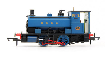 Andrew Barclay 0-4-0ST 14” 1927 ‘No.1’ in Burnley Corporation Gas Department blue