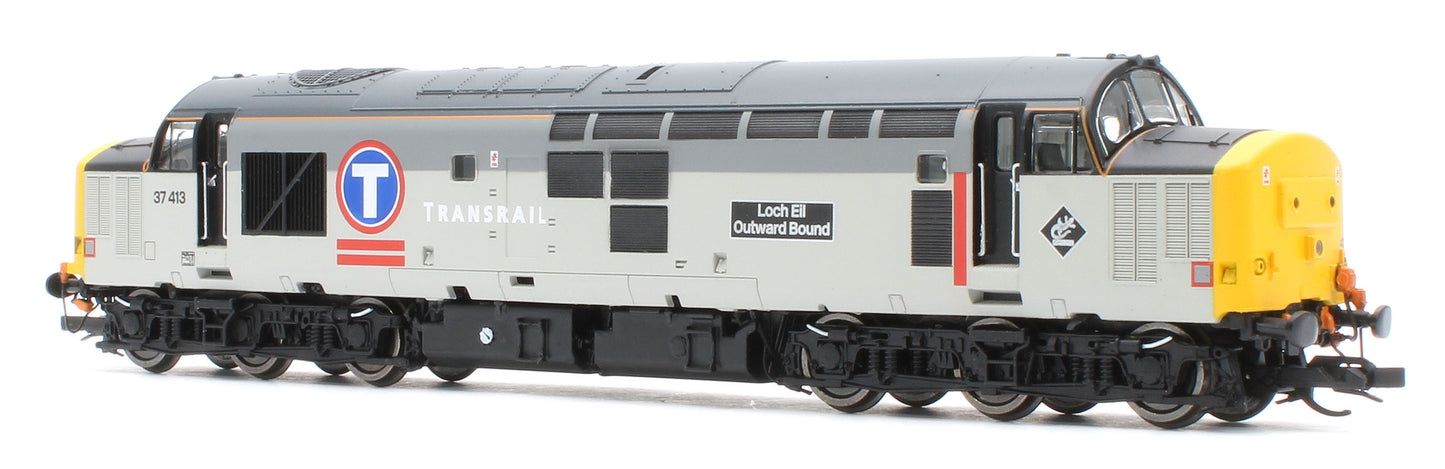 TT3044M Class 37/4 TransRail '37413' 'Loch Eil Outward Bound' Diesel Locomotive