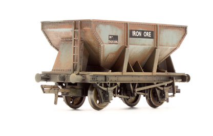 Pre-Owned 24T Ore Hopper Wagon BR Grey B435339L - Custom Weathered