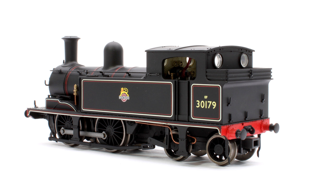 EFE Rail E85017 LSWR Adams O2 30179 BR Lined Black (Early Emblem) Steam ...