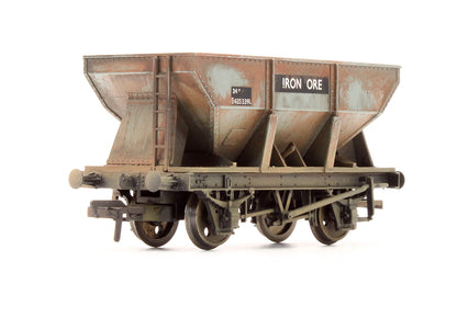 Pre-Owned 24T Ore Hopper Wagon BR Grey B435339L - Custom Weathered
