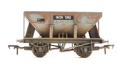 Pre-Owned 24T Ore Hopper Wagon BR Grey B435339L - Custom Weathered