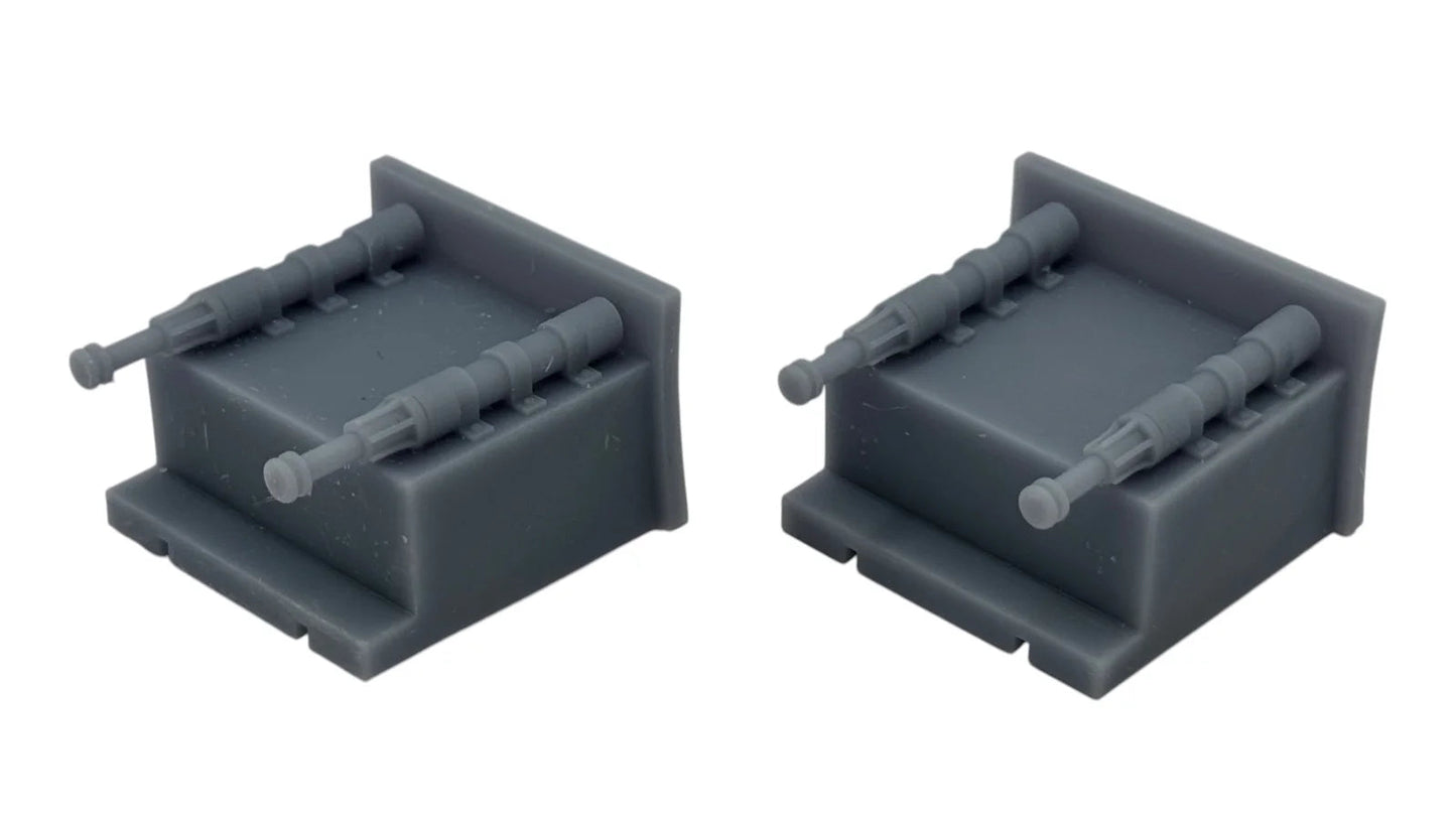 OO/HO Gauge Hydraulic Buffer Stops x2 Model Kit