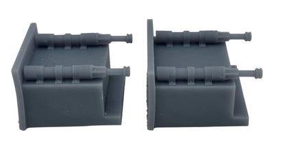 OO/HO Gauge Hydraulic Buffer Stops x2 Model Kit