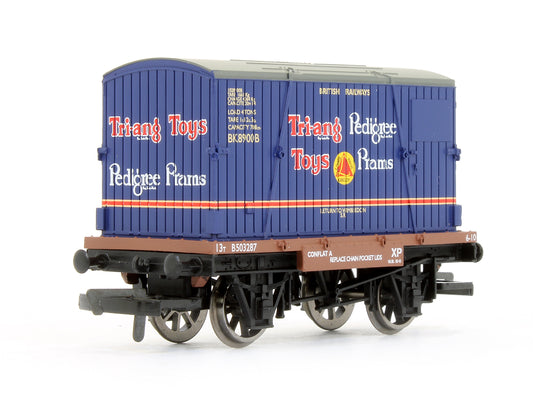 BR Conflat A & Container 'Triang & Pedigree'