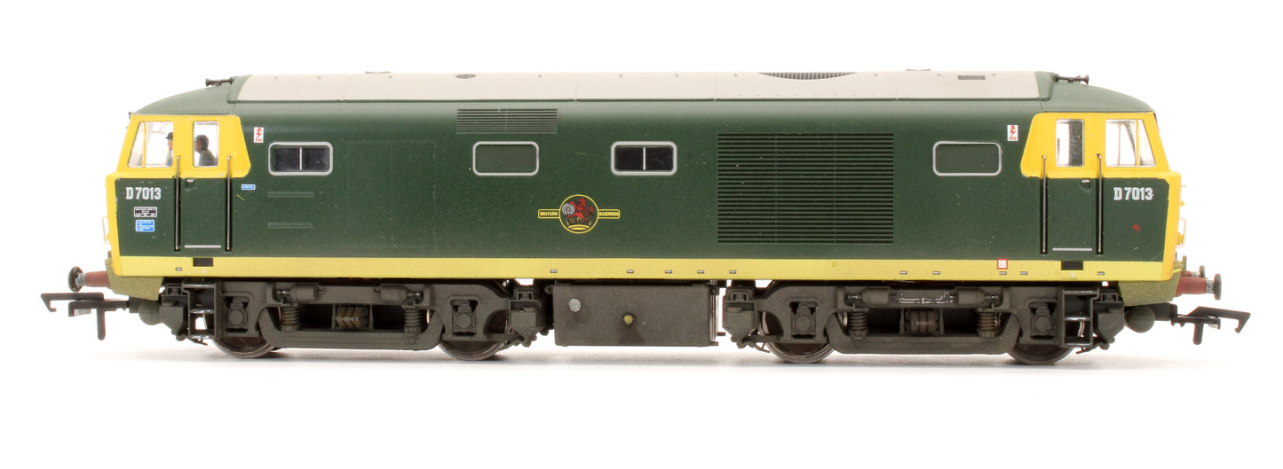 Pre-Owned 3526 Class 35 D7013 BR Green FYE Diesel Locomotive - Renumbered/Repaint - Custom Weathered