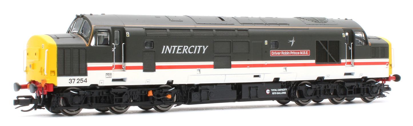 TT3045M Class 37/0 Intercity '37254' 'Driver Robin Prince M.B.E.' Diesel Locomotive