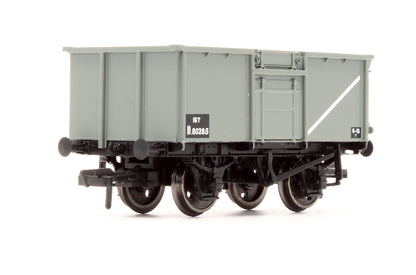 Pre-Owned 16 Ton Steel Mineral Wagon BR Grey With Top Flap Doors 'B80285'