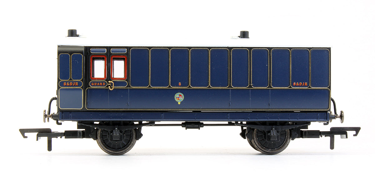 Pre-Owned R40302 S&DJR 4 Wheel Brake Luggage Coach No.8