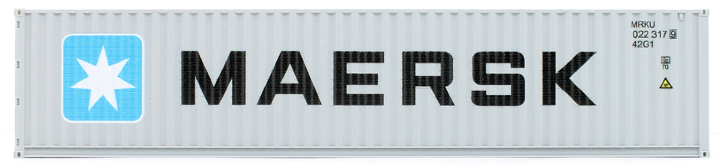 Pre-Owned Container 40 Ft Maersk Twin Pack MRKU 0141156-9 / 022317-9