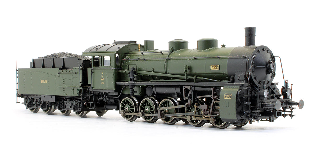 Pre-Owned Class G 5/5 0-10-0 5856 Of The Royal Bavarian State Railway - DCC Sound