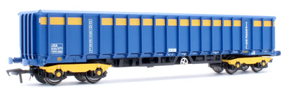 Single JXA Bogie Scrap Wagon TIPH Blue As Converted w/Yellow Band No.3022