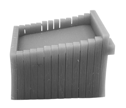 OO/HO Gauge Sleeper Buffer Stops (x2) – Resin, Unpainted Model Kit