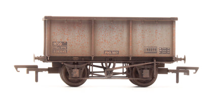 R6505 Pre-Owned BR 21 Ton Iron Ore Tippler BR Grey B383642 - Custom Weathered