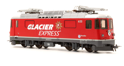 Pre-Owned 1258 183 RhB Ge 4/4 II 623 'Glacier Express' Electric Locomotive