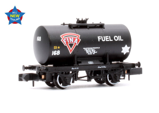 14T Anchor-Mounted Tank Wagon 'Fina' Black No. 168