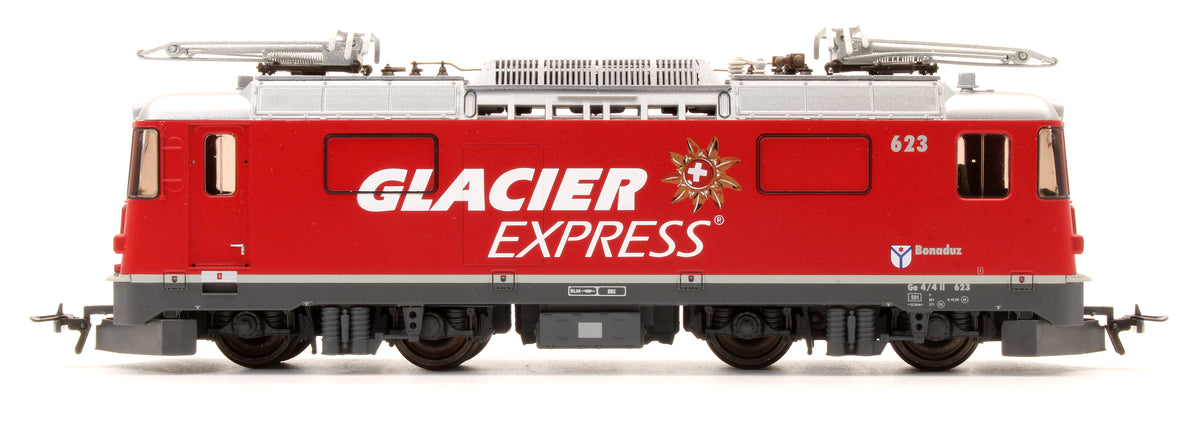 Pre-Owned 1258 183 RhB Ge 4/4 II 623 'Glacier Express' Electric Locomotive