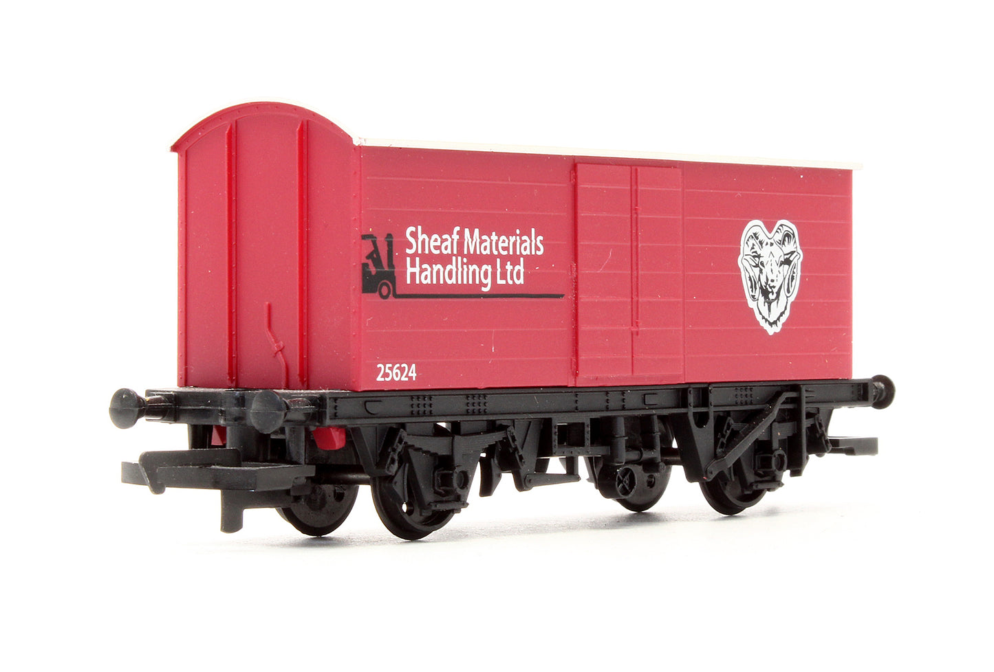 Pre-Owned R6474 RailRoad LWB Box Van 'Sheaf Materials Ltd' 25624