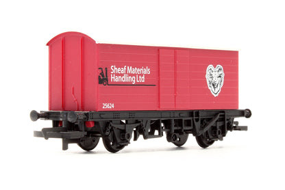 Pre-Owned R6474 RailRoad LWB Box Van 'Sheaf Materials Ltd' 25624