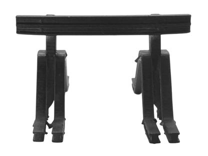 OO/HO Gauge Railway Buffer Stops (x4) – Resin, Unpainted Model Kit