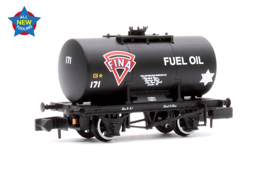 14T Anchor-Mounted Tank Wagon 'Fina' Black No. 171