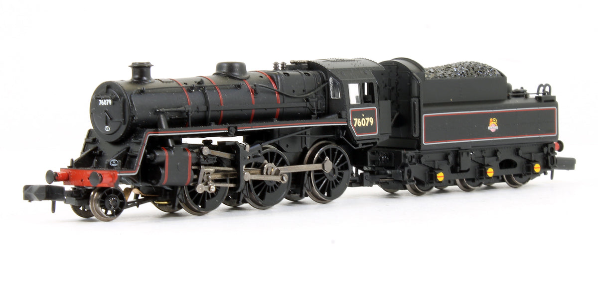 Pre-Owned 372-653 BR Standard Class 4MT 76079 BR Lined Black Early Emblem Steam Locomotive - DCC Fitted