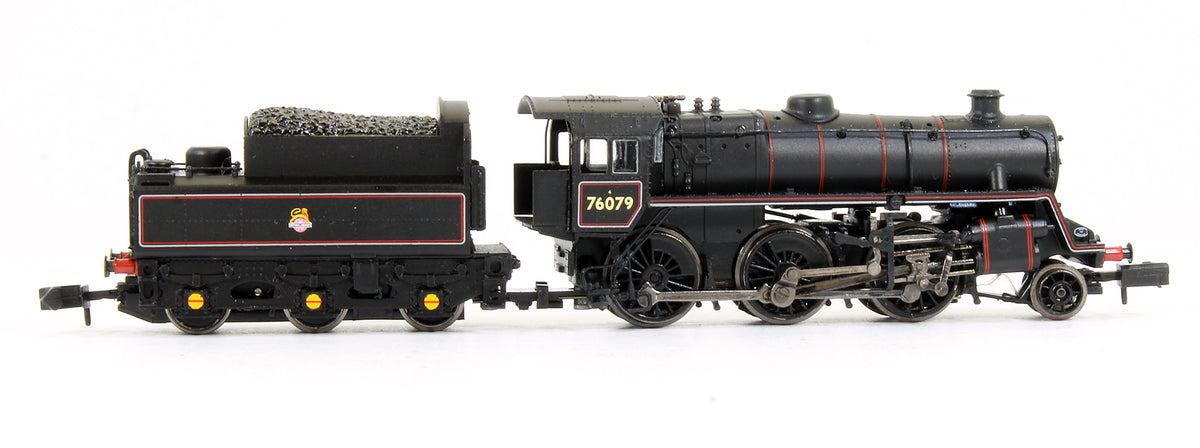 Pre-Owned 372-653 BR Standard Class 4MT 76079 BR Lined Black Early Emblem Steam Locomotive - DCC Fitted