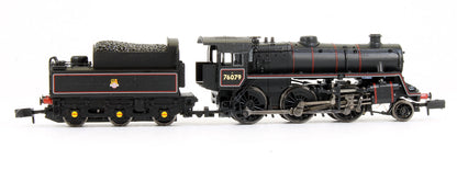 Pre-Owned 372-653 BR Standard Class 4MT 76079 BR Lined Black Early Emblem Steam Locomotive - DCC Fitted