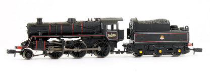 Pre-Owned 372-653 BR Standard Class 4MT 76079 BR Lined Black Early Emblem Steam Locomotive - DCC Fitted
