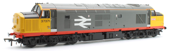 Class 37/0 Centre Headcode 37371 BR Railfeight (Red Stripe) Diesel Locomotive