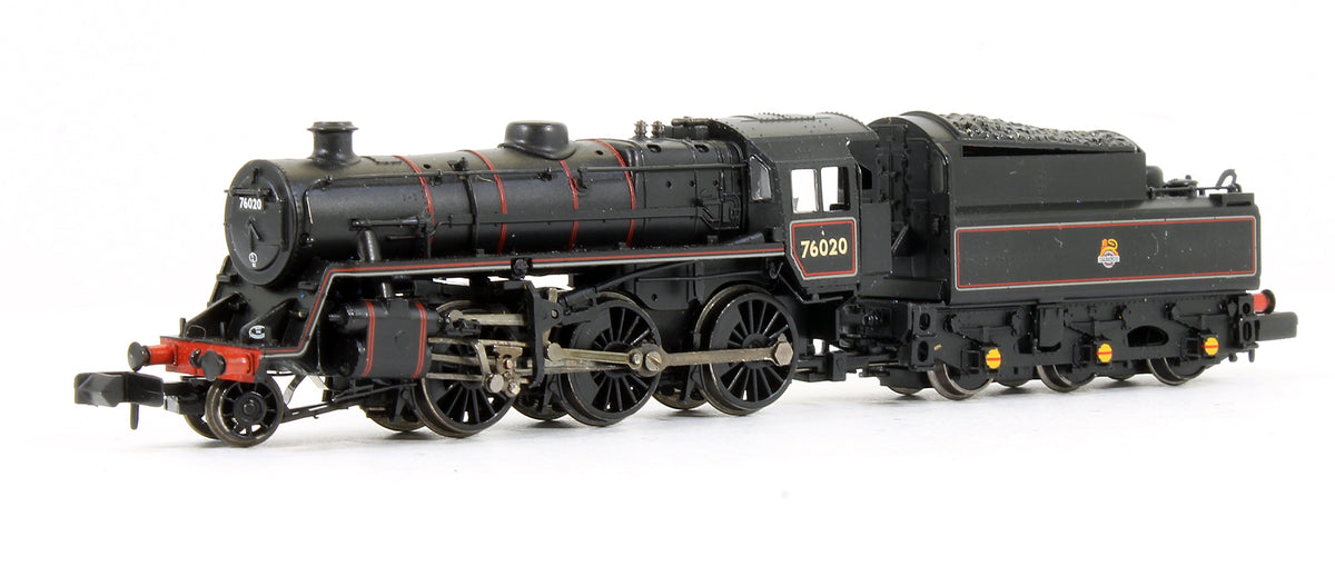 Pre-Owned Standard Class 4MT 2-6-0 76020 BR Lined Black Early Emblem Steam Locomotive