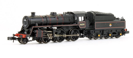 Pre-Owned Standard Class 4MT 2-6-0 76020 BR Lined Black Early Emblem Steam Locomotive