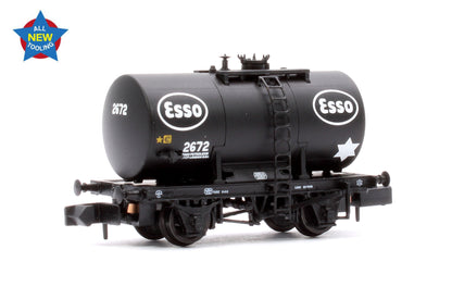 20T Anchor-Mounted Tank Wagon 'Esso' Black No. 2672