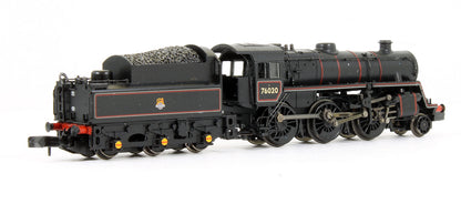 Pre-Owned Standard Class 4MT 2-6-0 76020 BR Lined Black Early Emblem Steam Locomotive