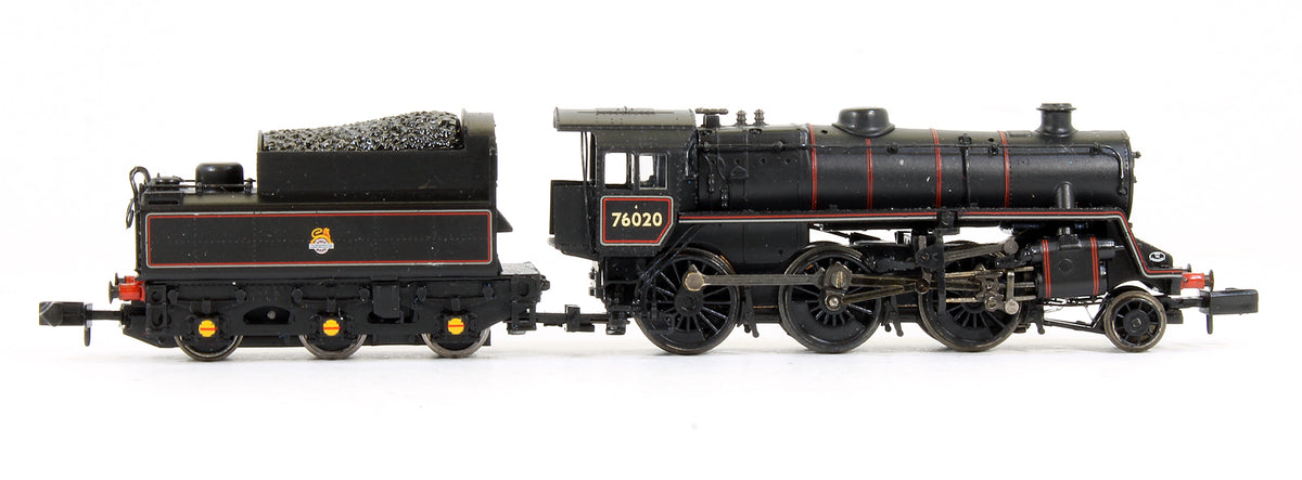 Pre-Owned Standard Class 4MT 2-6-0 76020 BR Lined Black Early Emblem Steam Locomotive
