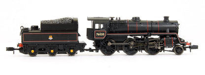 Pre-Owned Standard Class 4MT 2-6-0 76020 BR Lined Black Early Emblem Steam Locomotive
