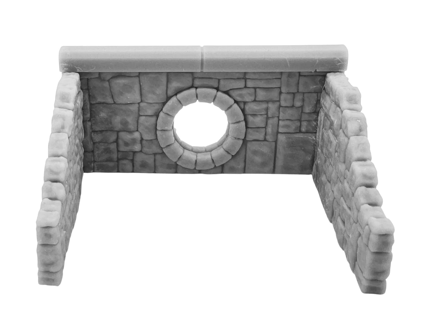 OO / HO Gauge Stone Culvert – Resin Railway Model, Unpainted Model Kit