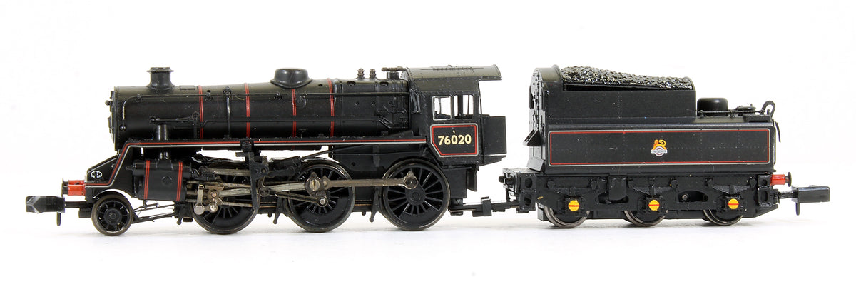 Pre-Owned Standard Class 4MT 2-6-0 76020 BR Lined Black Early Emblem Steam Locomotive