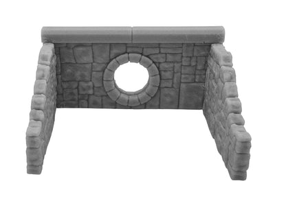 OO / HO Gauge Stone Culvert – Resin Railway Model, Unpainted Model Kit