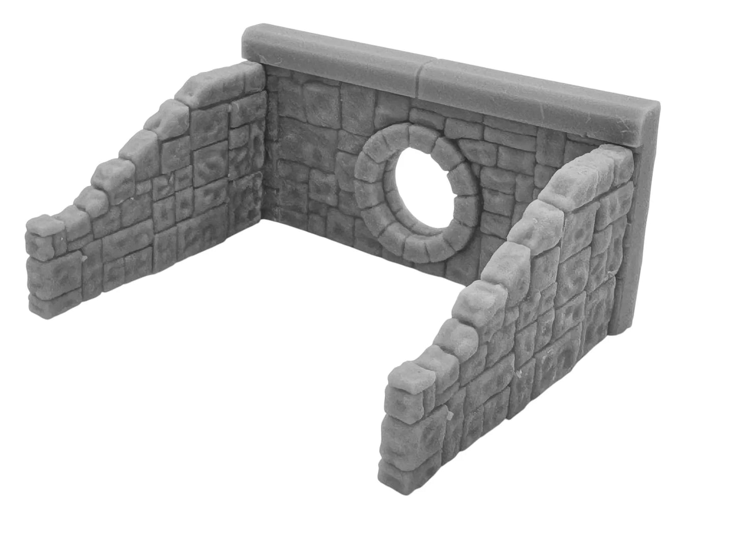 OO / HO Gauge Stone Culvert – Resin Railway Model, Unpainted Model Kit