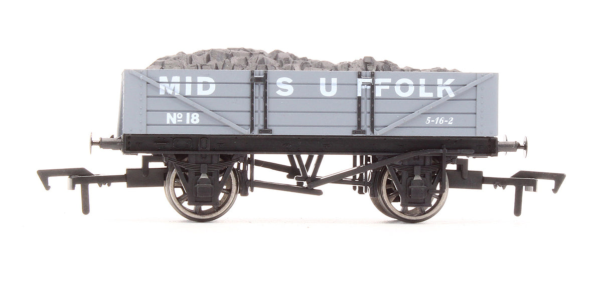 Mid-Suffolk-18 Pre-Owned 'Mid Suffolk' 4 Plank Wagon No.18 - Special Edition