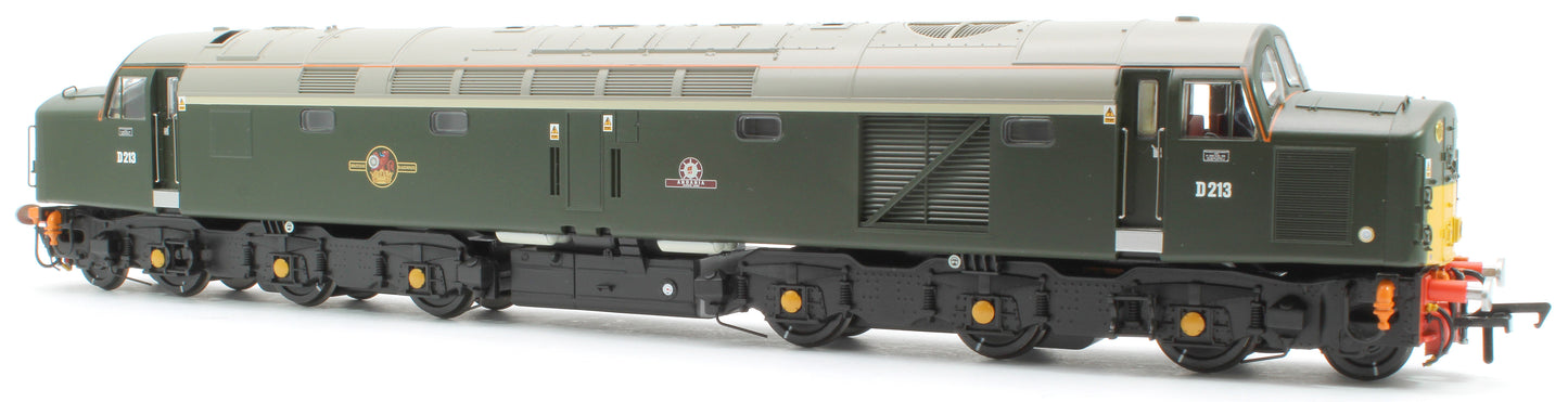 Class 40 Disc Headcode D213 'Andania' BR Green (Small Yellow Panels) Diesel Locomotive